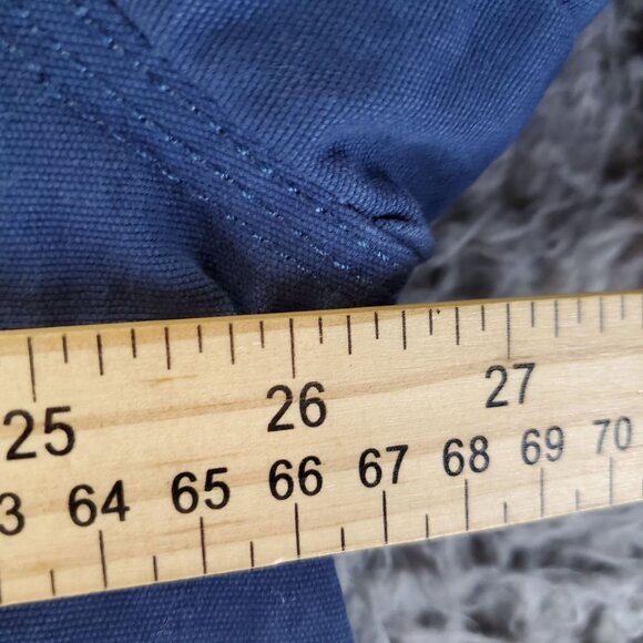 Old Mill Shirt Mens 2XL Blue Cotton/Spandex Flannel Button-Up Long Sleeve - Picture 4 of 7